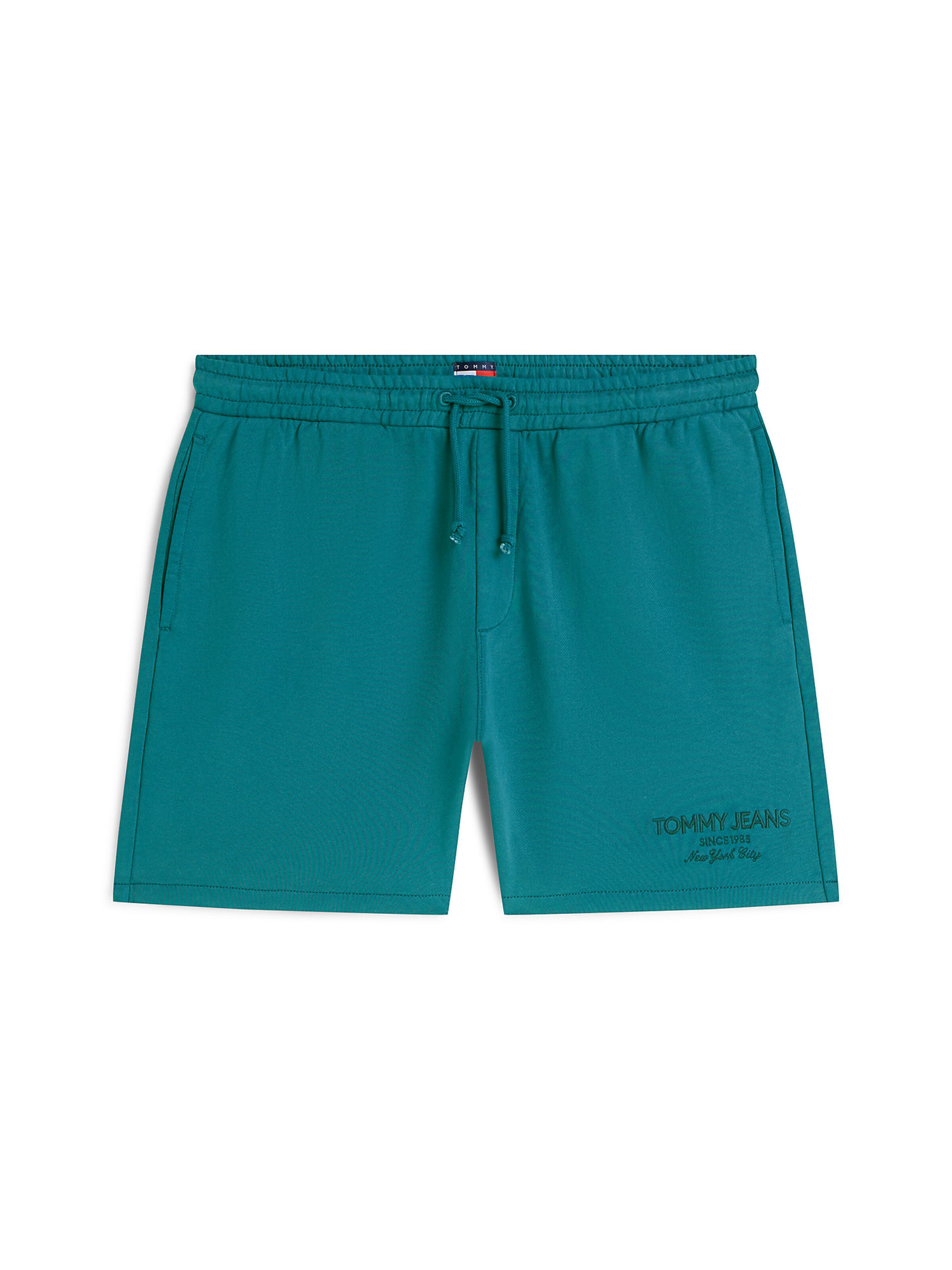 Tommy Jeans Pantalon en bleu cyan, Vue avec produit