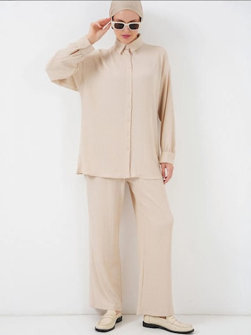 Bigdart - Calças de fato em branco: frente