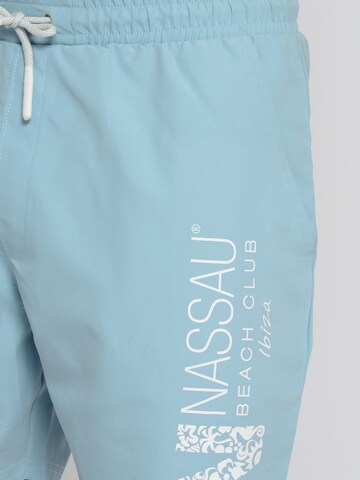 NASSAU Beach Club Zwemshorts '231018' in Blauw