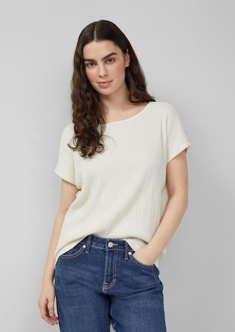 s.Oliver - Camiseta en beige: frente