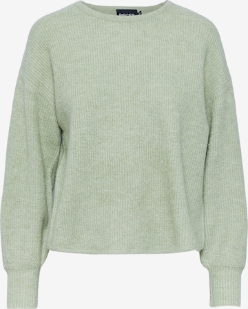 Pull-over 'CELIC' PIECES en vert : devant