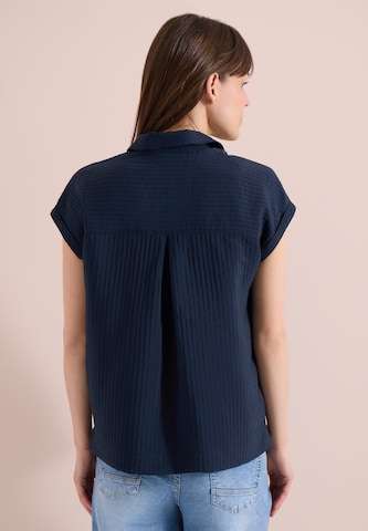 CECIL Bluse in Blau