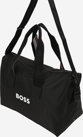 BOSS Weekendtas 'Catch 3.0 Holdall' in Zwart: voorkant