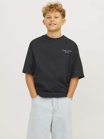 Jack & Jones Junior Shirt 'JORNOHO' in Zwart: voorkant