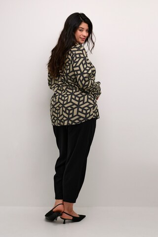 KAFFE CURVE Blouse 'Jalu' in Grijs