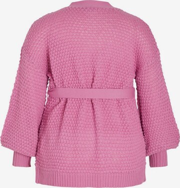 EVOKED Knit Cardigan in Pink