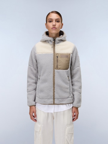 Jachetă  fleece 'Yupik' de la NAPAPIJRI pe gri: față