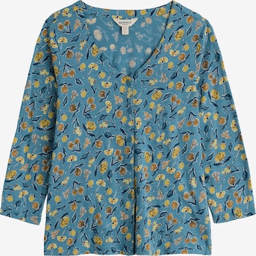 Seasalt Cornwall Blouse 'Studio Glass' in Blauw: voorkant