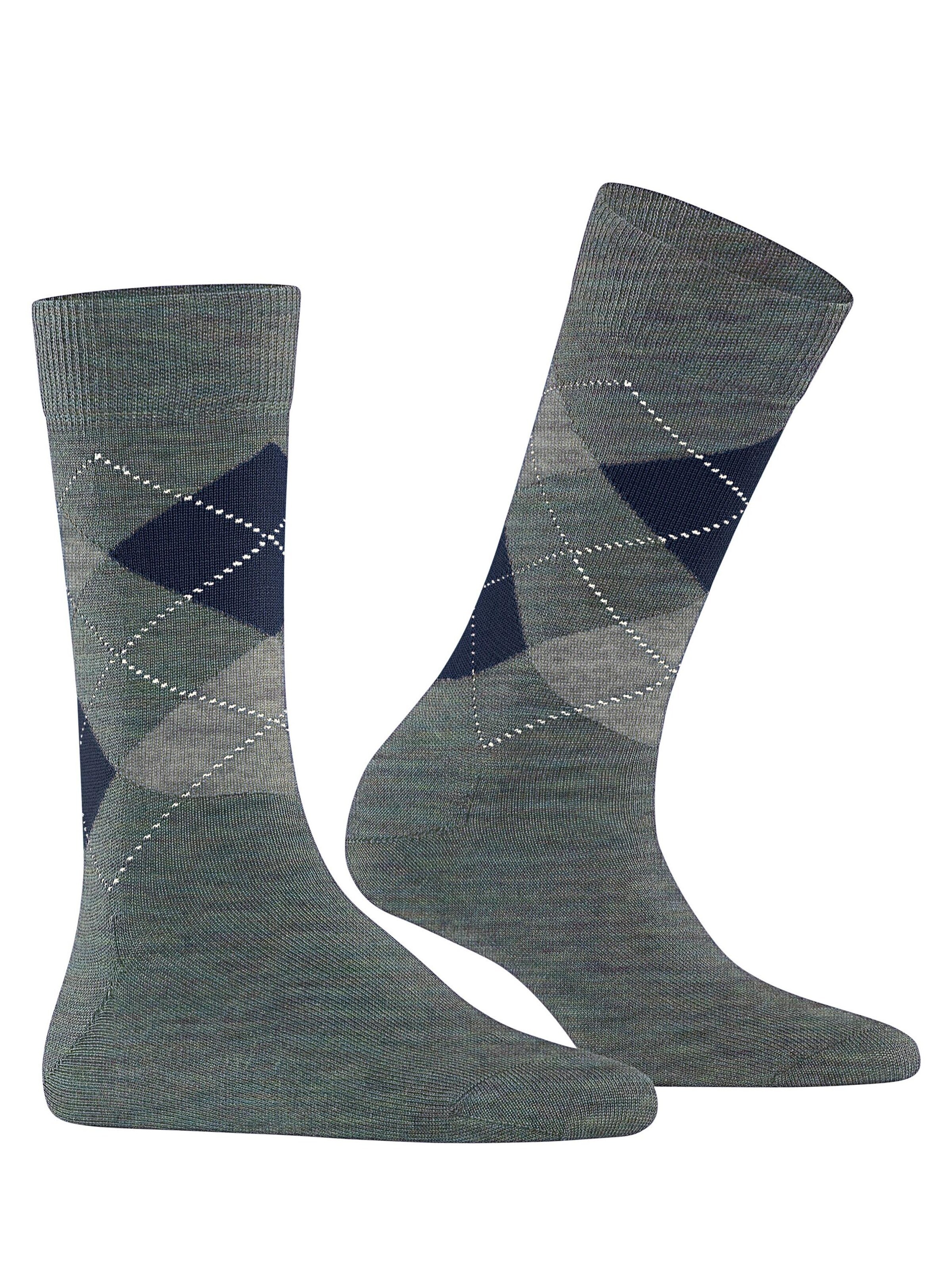 BURLINGTON Socks 'Melange Marylebone' in Grey