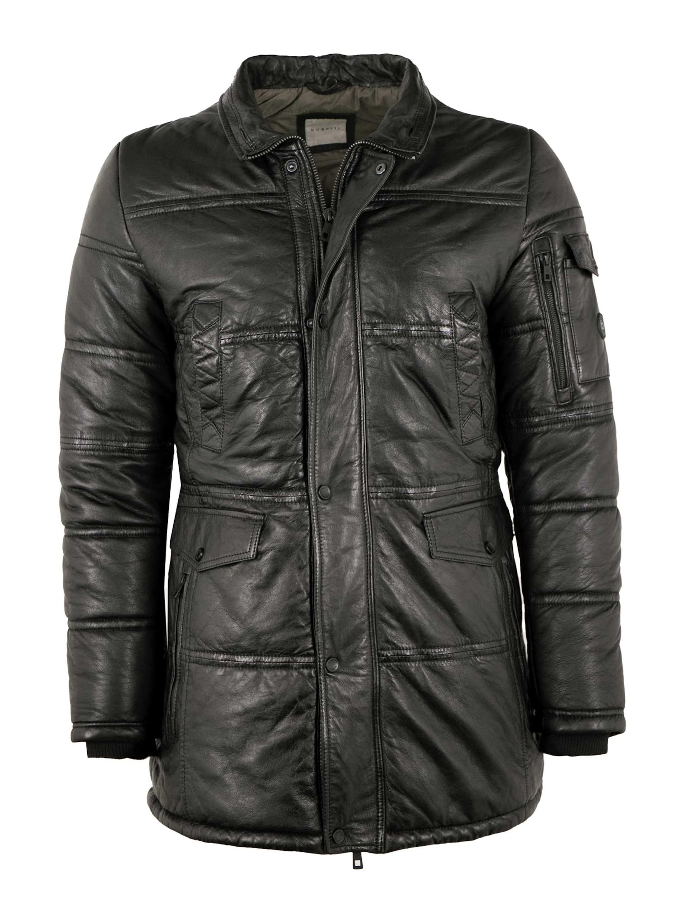 bugatti Overgangsjakke 'BU-106' i sort