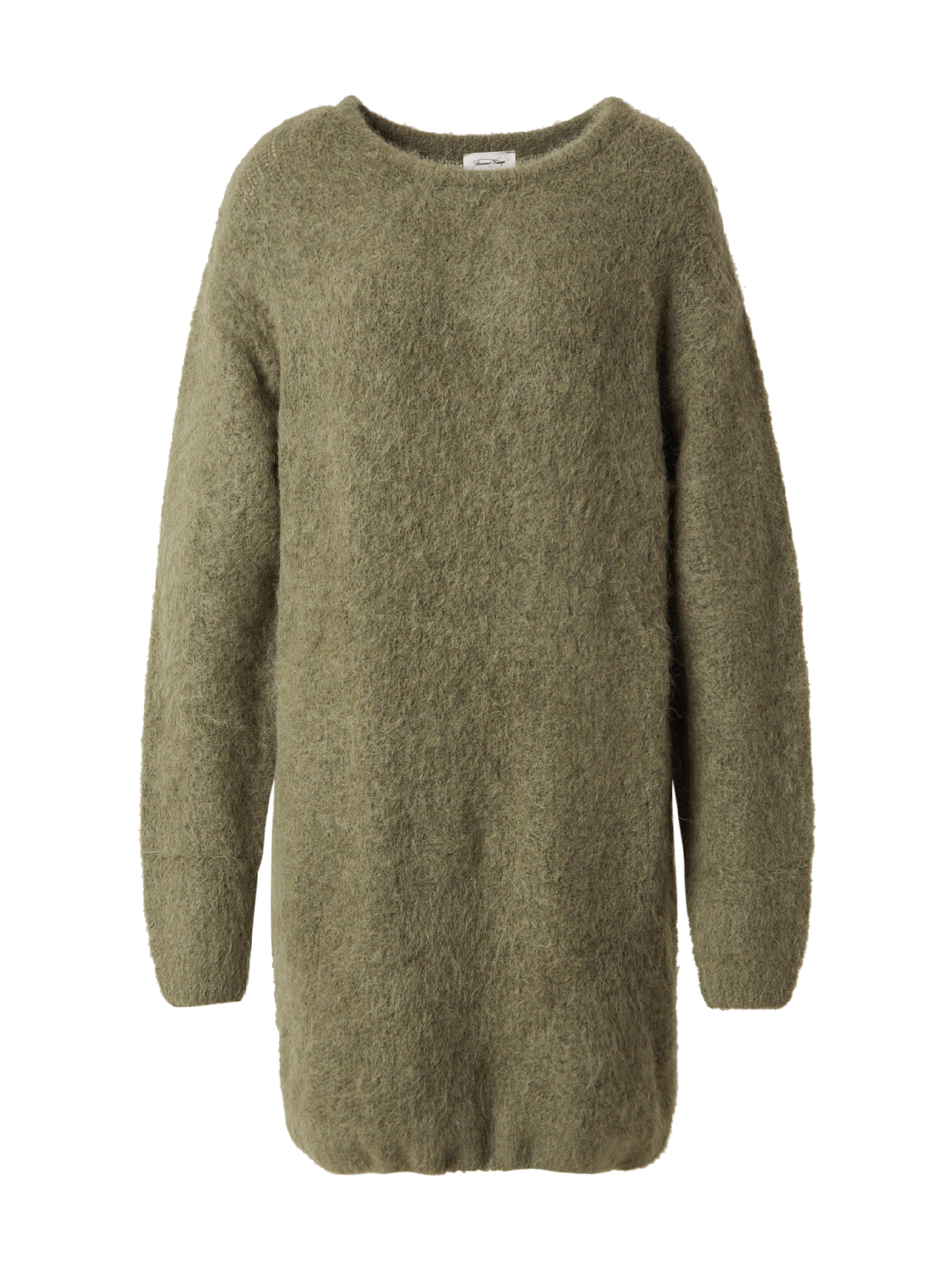 AMERICAN VINTAGE Pletené šaty 'NIBY' - Zelená: predná strana