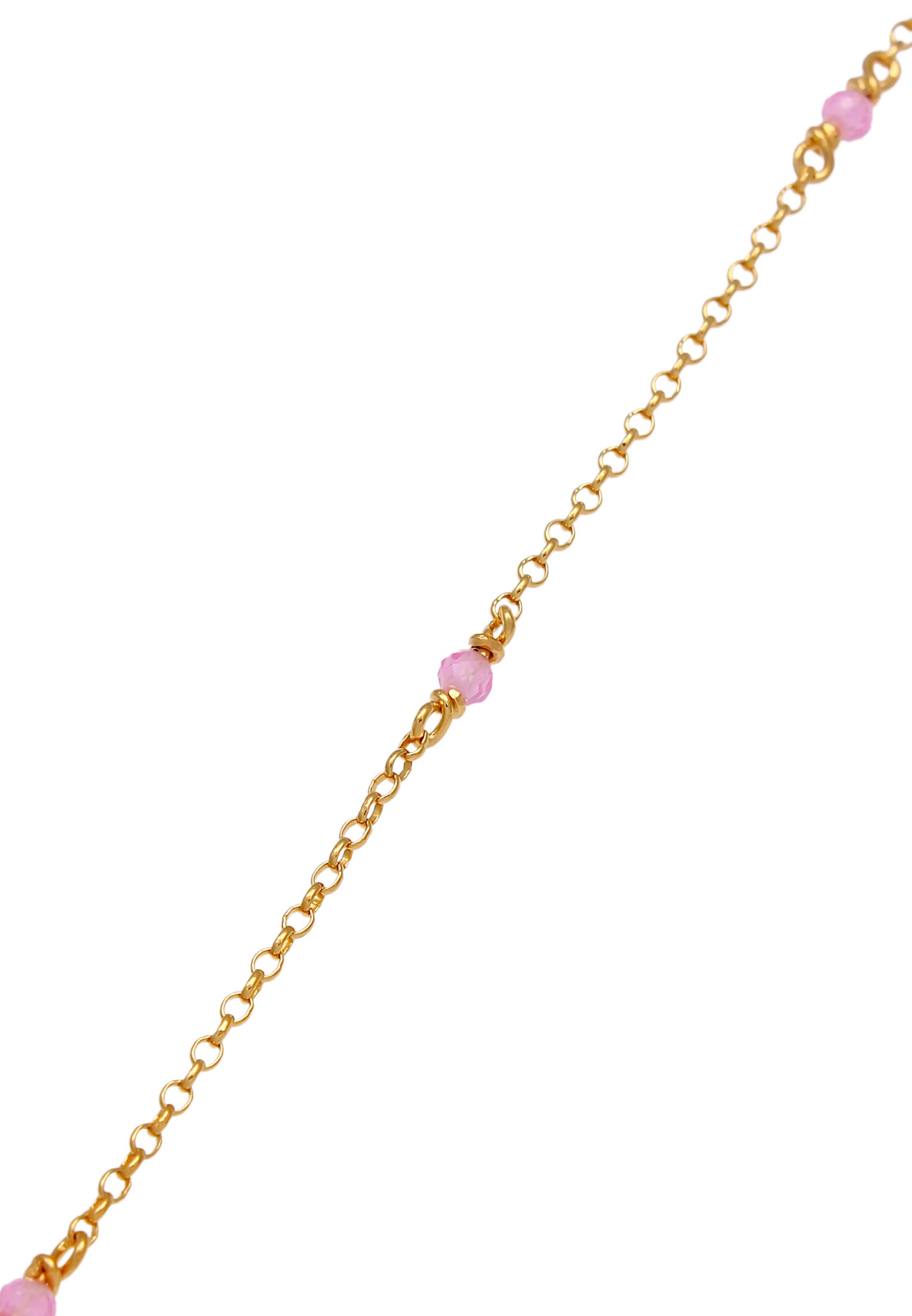 ELLI Ketting 'Bead' in Goud