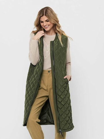 Gilet 'Jessica' ONLY en vert : devant