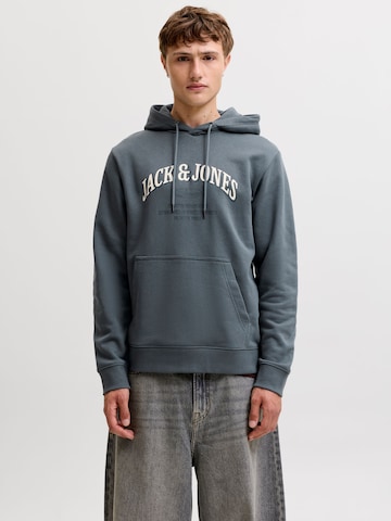 Felpa 'JJEDENVER' di JACK & JONES in grigio: frontale