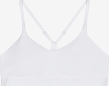 NIKE - Roupa interior desportiva 'INDY' em branco: frente