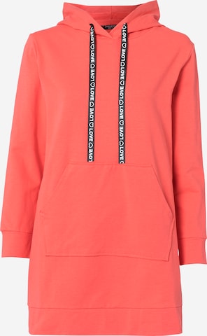 ZABAIONE Sweatshirt in Oranje: voorkant