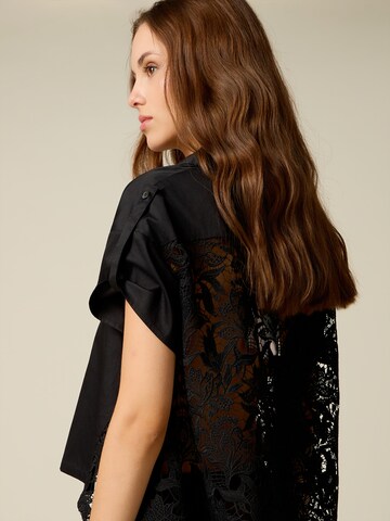 oltre Blouse in Zwart