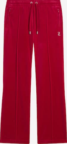 Pantaloni 'Tina' de la Juicy Couture pe roșu: față