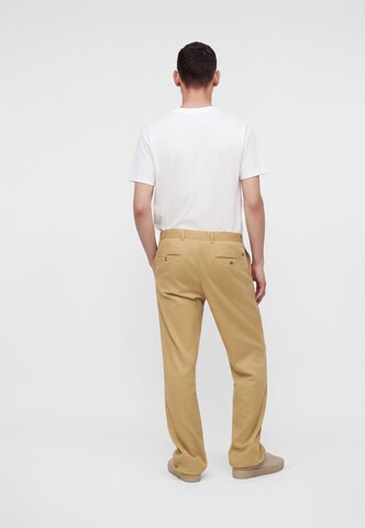smėlio TOMMY HILFIGER Standartinis „Chino“ stiliaus kelnės 'DOVER'