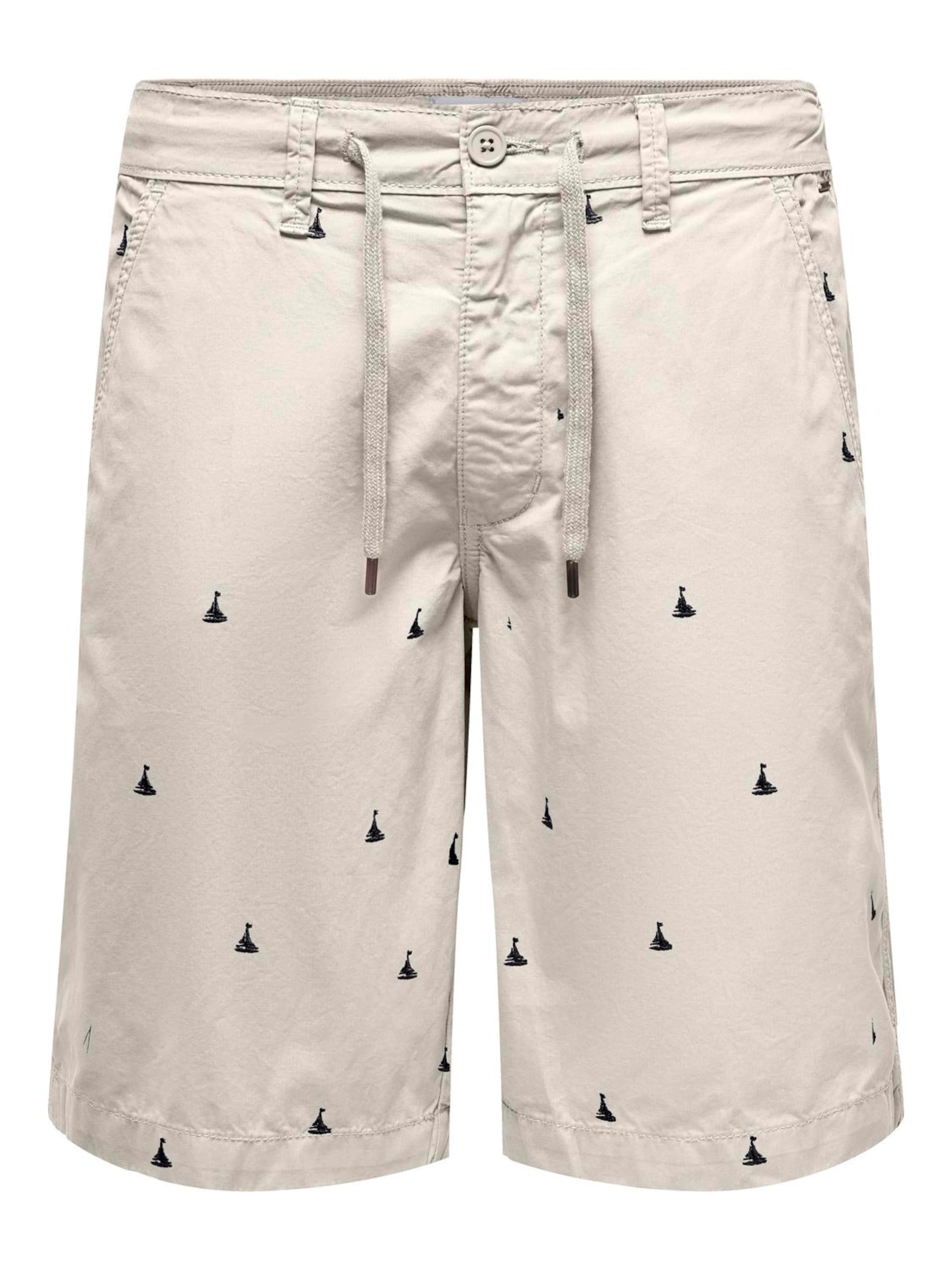 Only & Sons Штаны 'LOC' в Серый: спереди