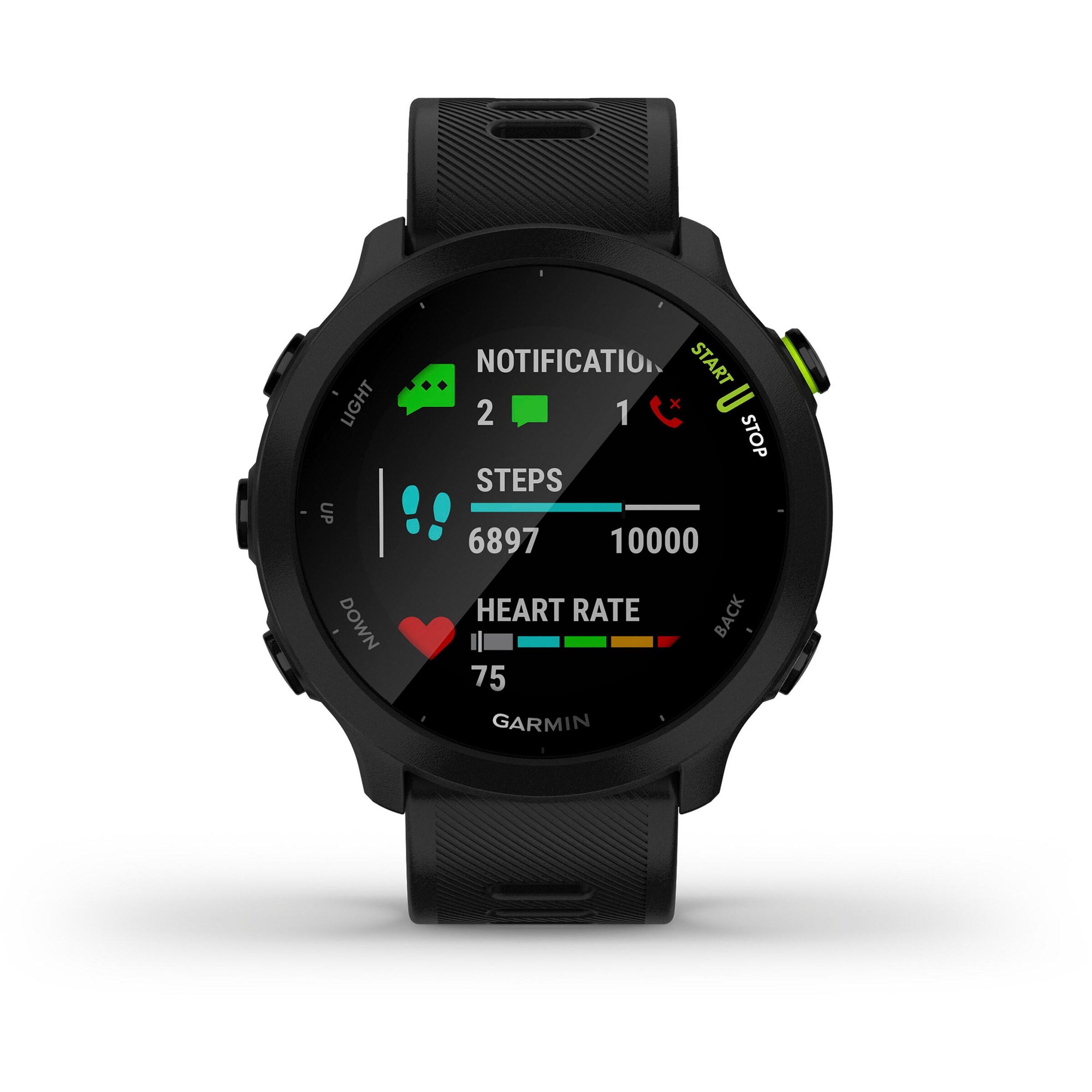 GARMIN Sports Watch 'Forerunner 55' in Black