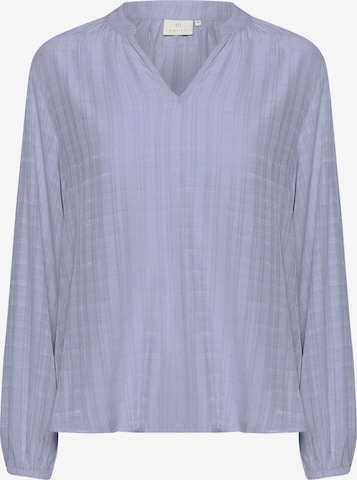 Bluză 'Alice' de la Kaffe pe albastru: față