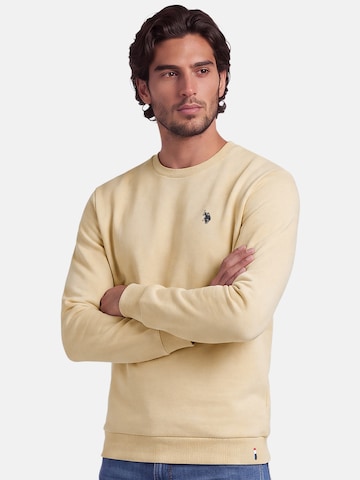 U.S. POLO ASSN. Sweatshirt in Beige