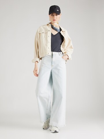 Wide leg Jeans 'Thelma' de la Stella Nova pe albastru