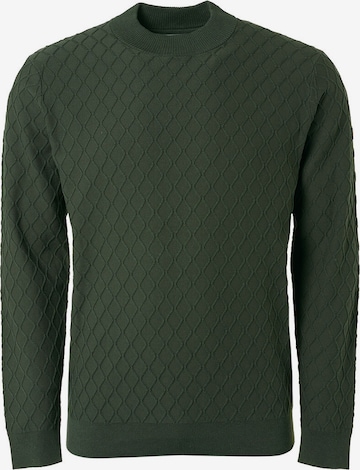 No Excess Sweater in Green: front