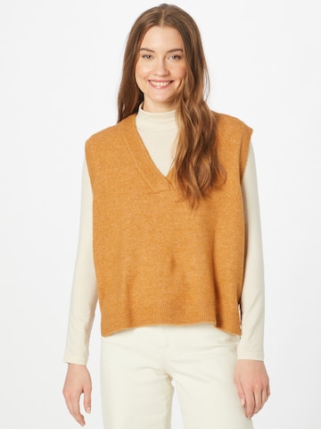 TOM TAILOR DENIM Sweater in Beige: front