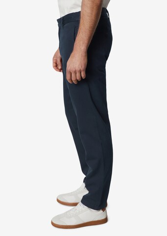 Marc O'Polo Tapered Chino 'OSBY' in Blauw