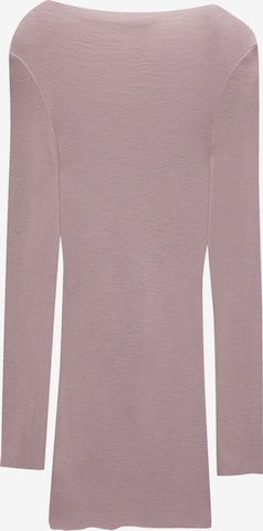 T-shirt Pull&Bear en rose : devant