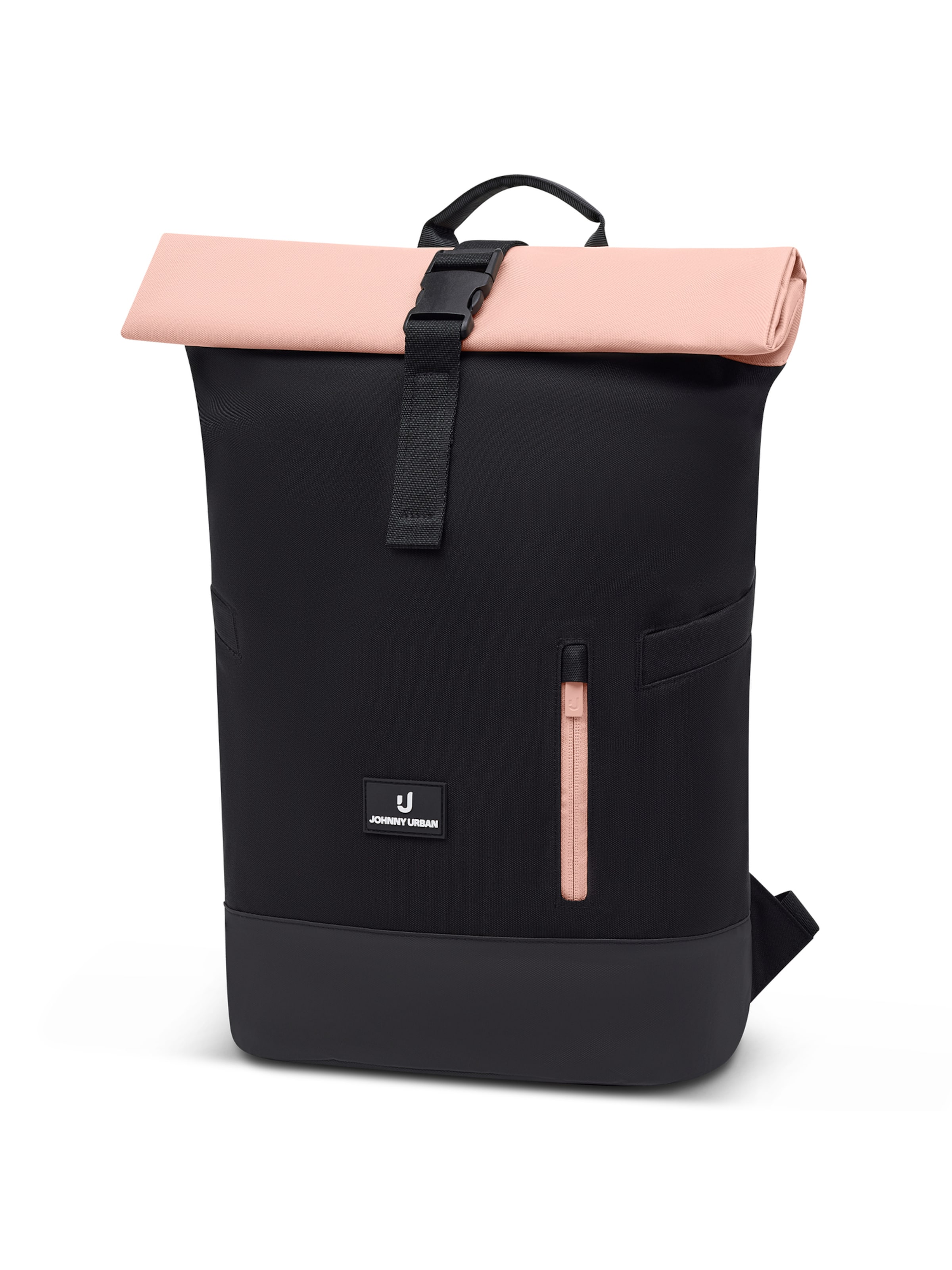 Johnny Urban Rugzak 'Luca Medium' in Zwart