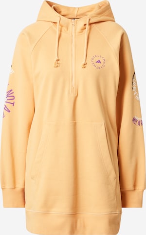adidas by Stella McCartney - Sweatshirt de desporto em amarelo: frente
