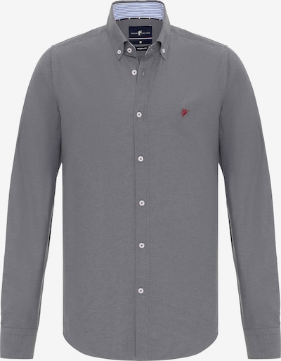 DENIM CULTURE Overhemd 'CURTIS' in de kleur Blauw / Antraciet / Rood / Wit, Productweergave