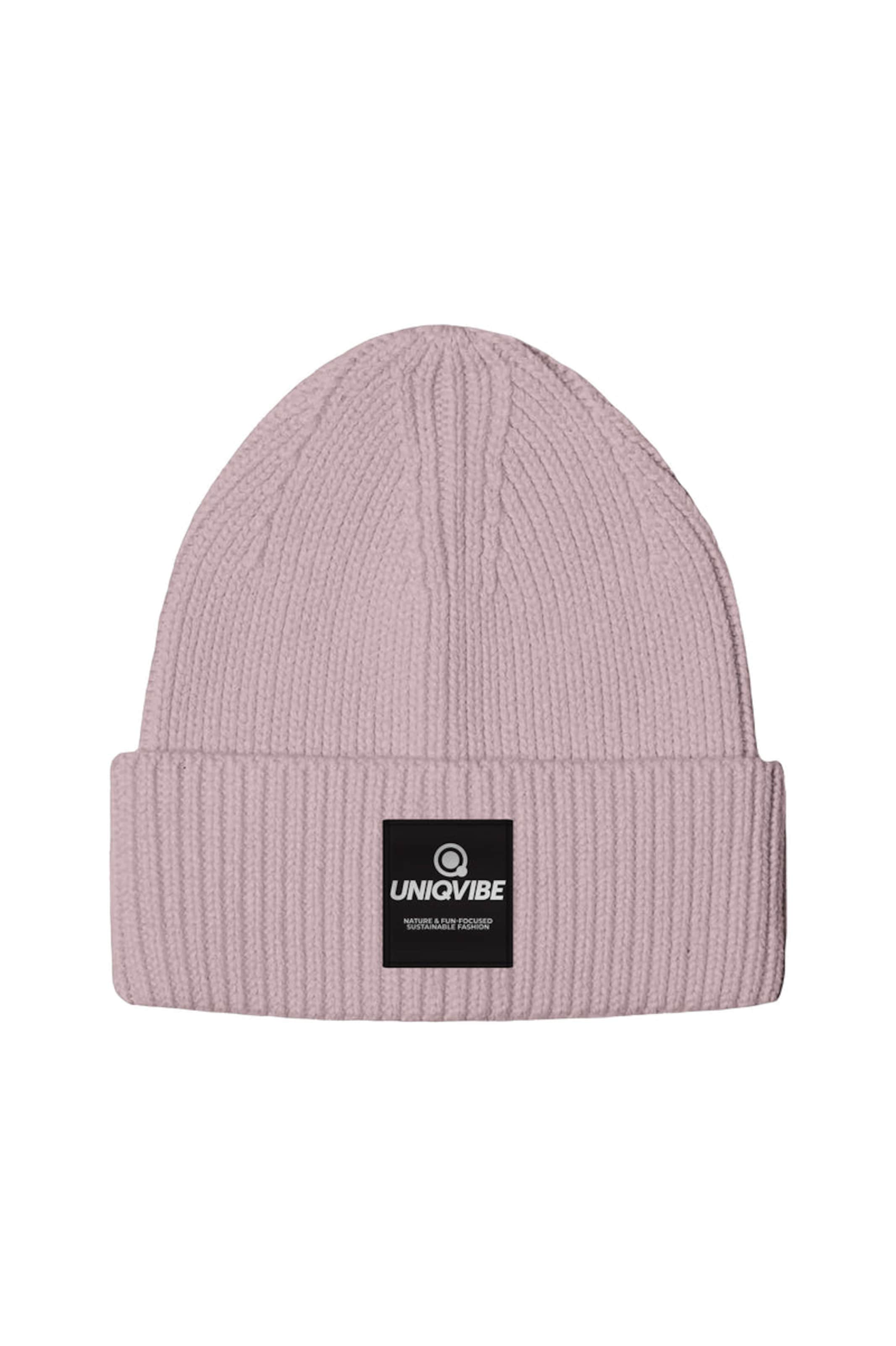 UNIQVIBE Mütze in Pink: Vorderseite