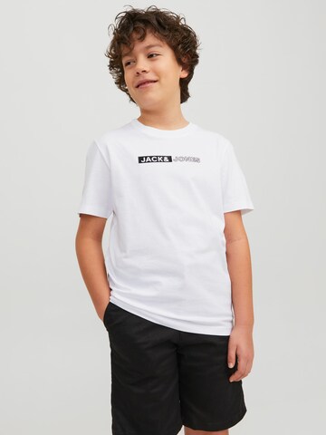 Jack & Jones Junior Shirt 'NEO' in Wit: voorkant