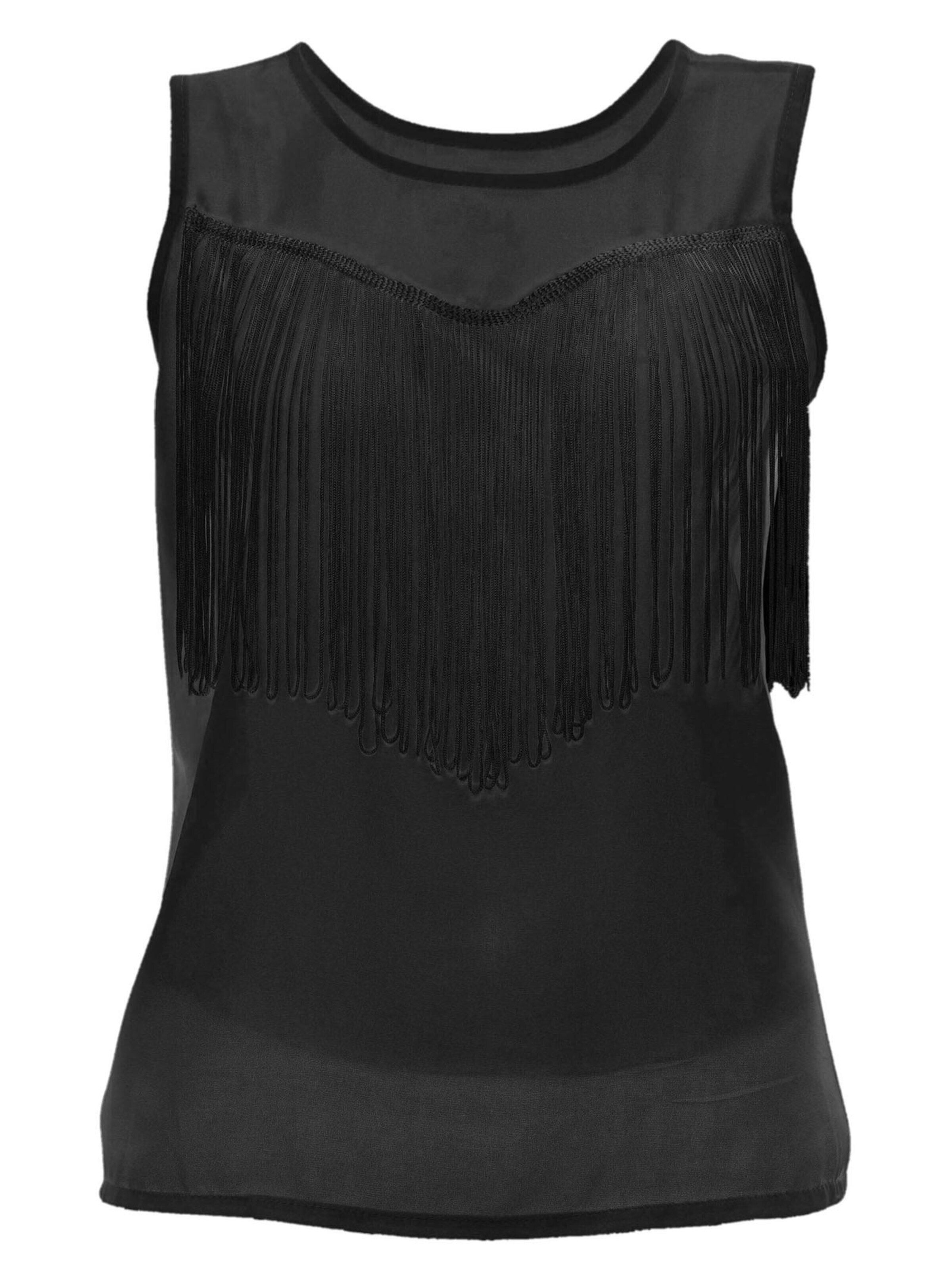TOOche Shirt 'Capri' in Black: front