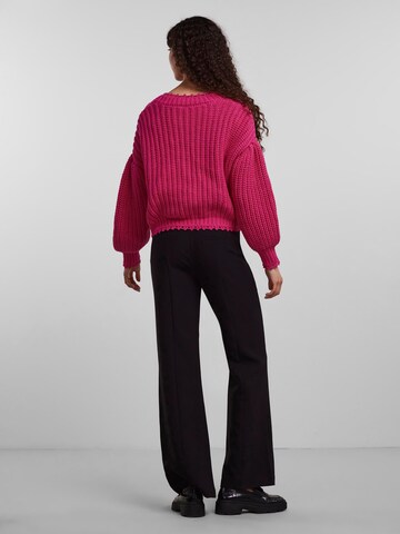 Y.A.S Knit Cardigan 'Kula' in Pink