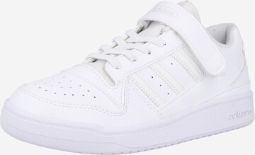 ADIDAS ORIGINALS Sneaker 'Forum Low' in Weiß: predná strana