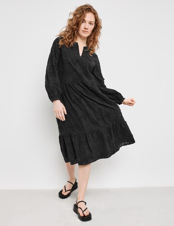 TAIFUN Kleid in Schwarz