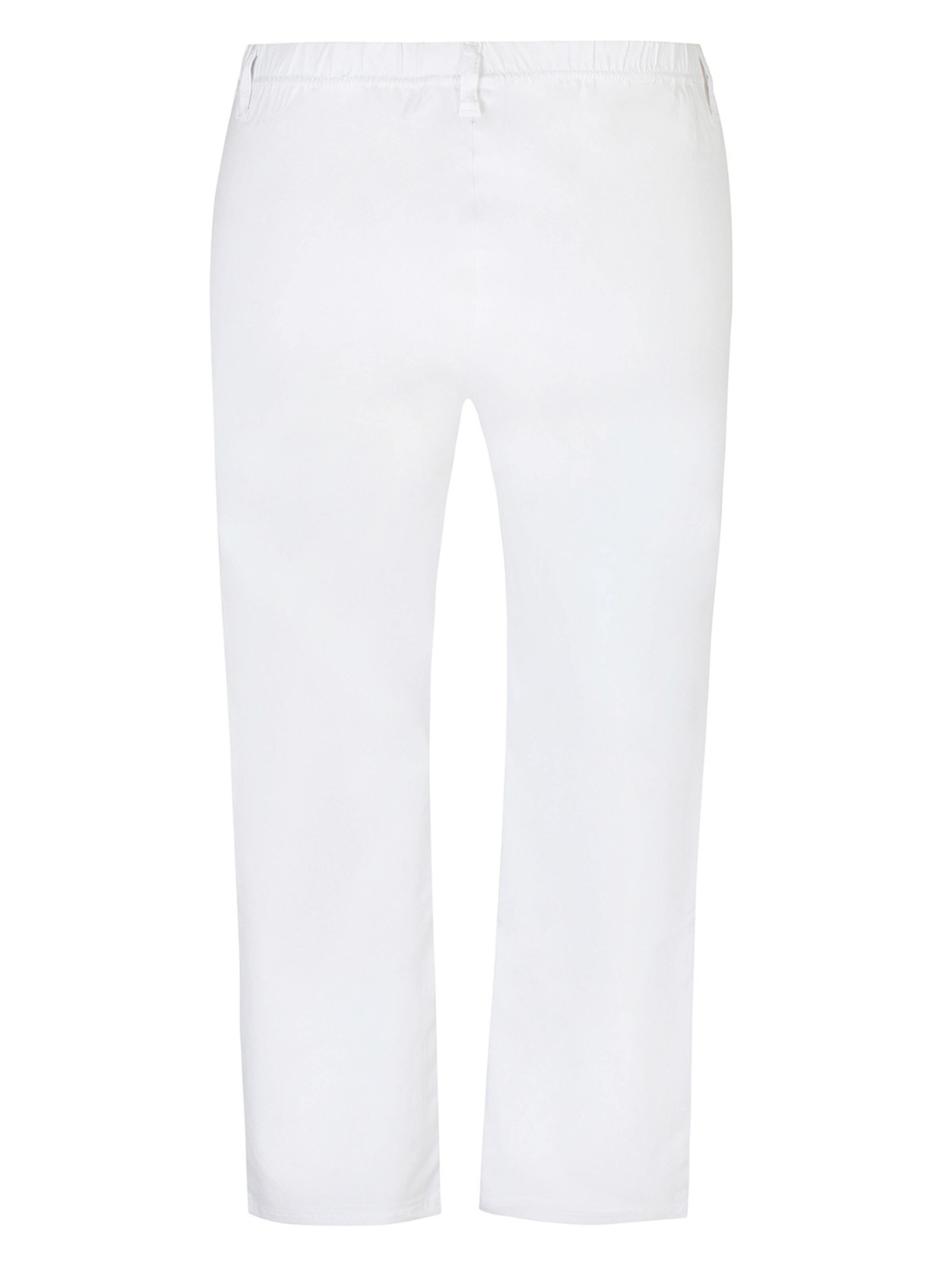 Zhenzi Slimfit Hose 'Twist 209' in Weiß