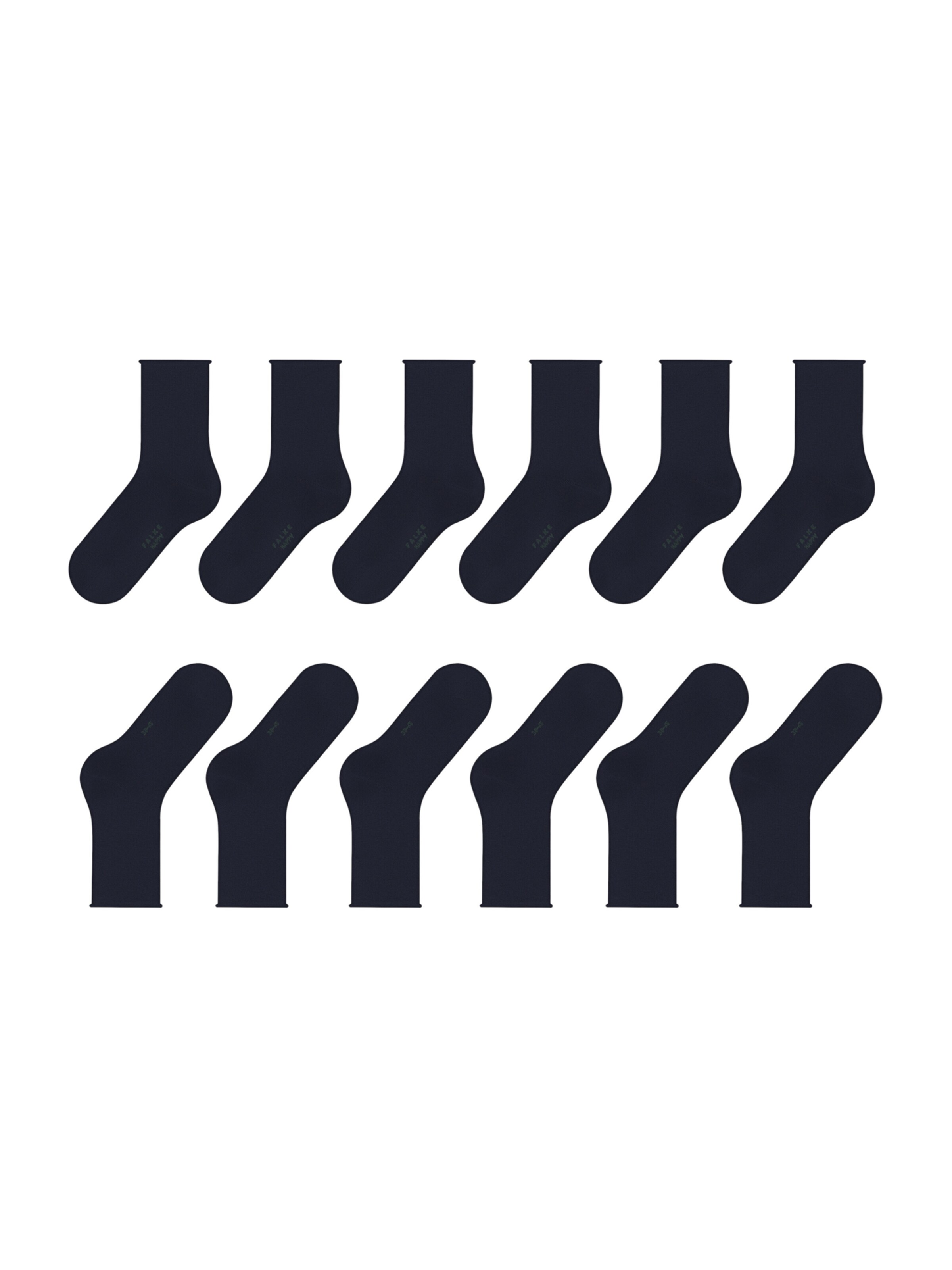 Chaussettes 'Happy Bundle' FALKE en bleu