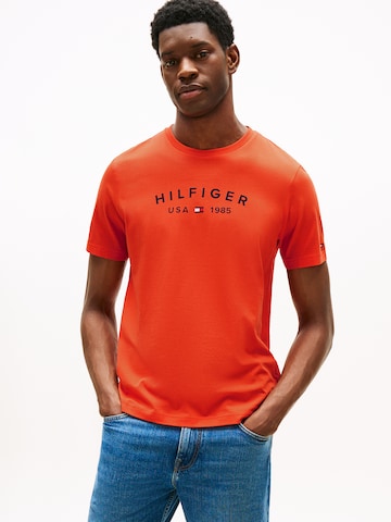 oranžinė TOMMY HILFIGER Marškinėliai 'FATHERS DAY': priekis