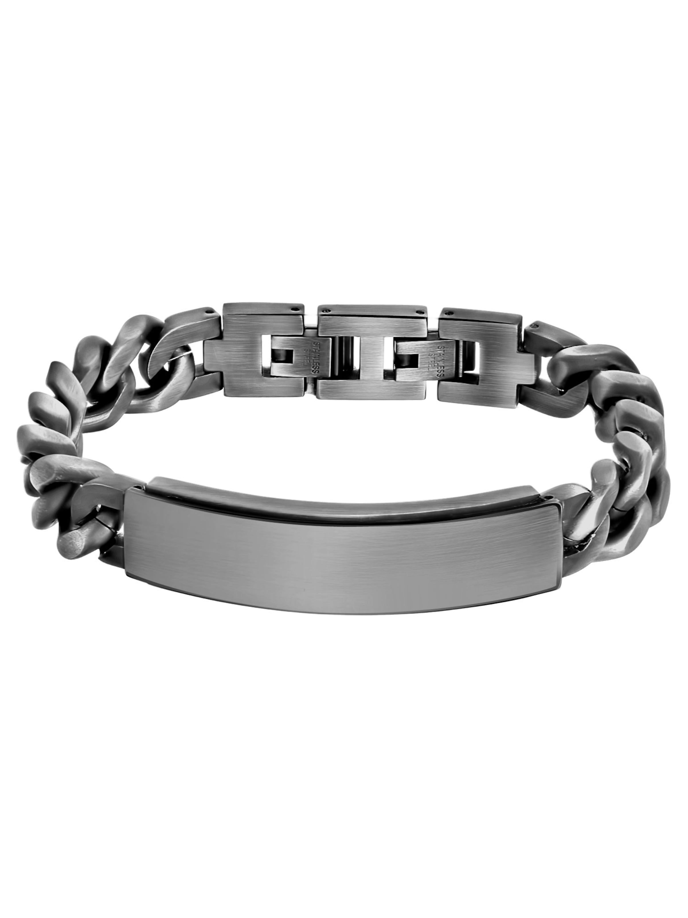 Lucardi Bracelet in Silver: front