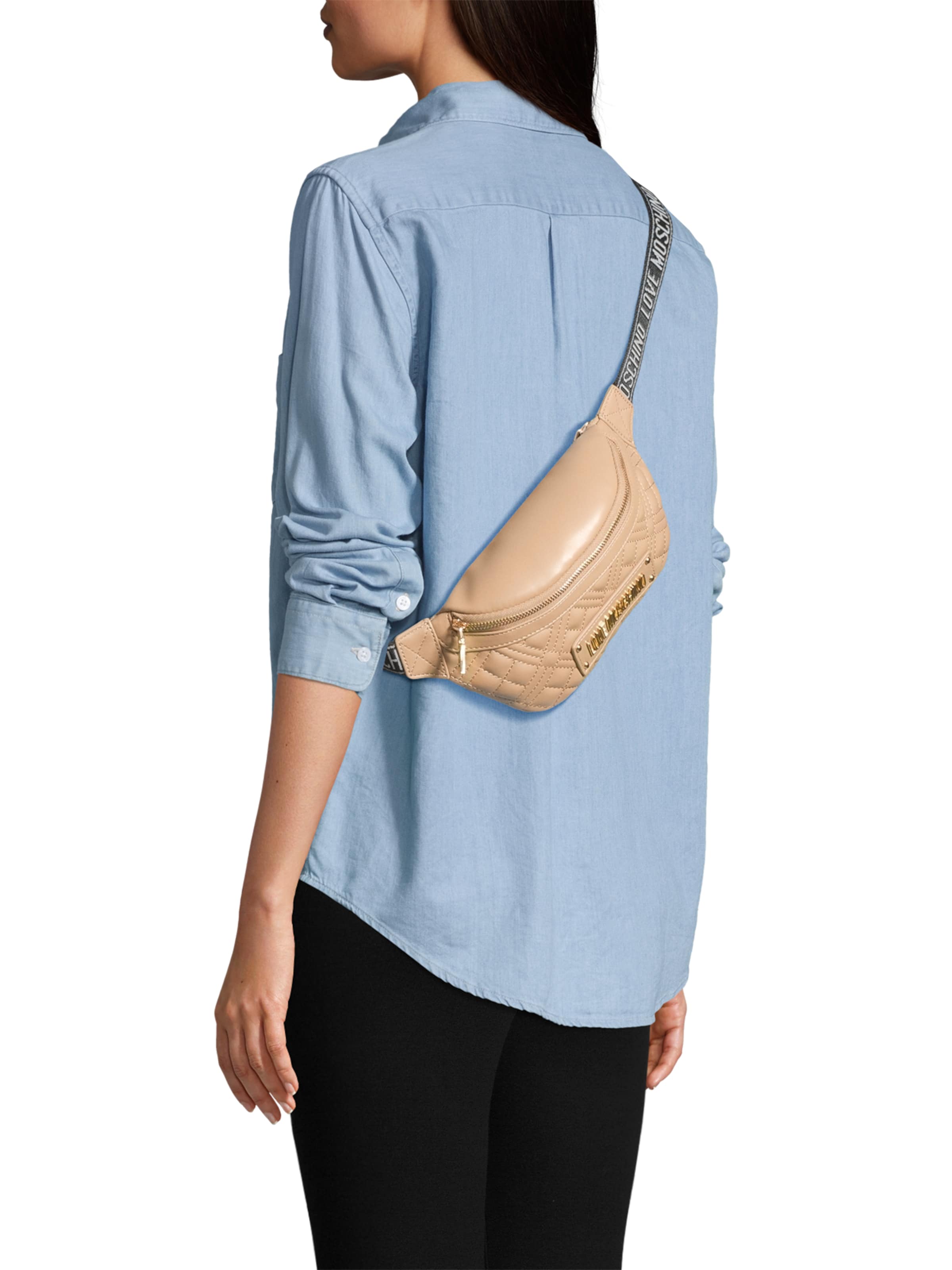 Love Moschino Övtáska - bézs