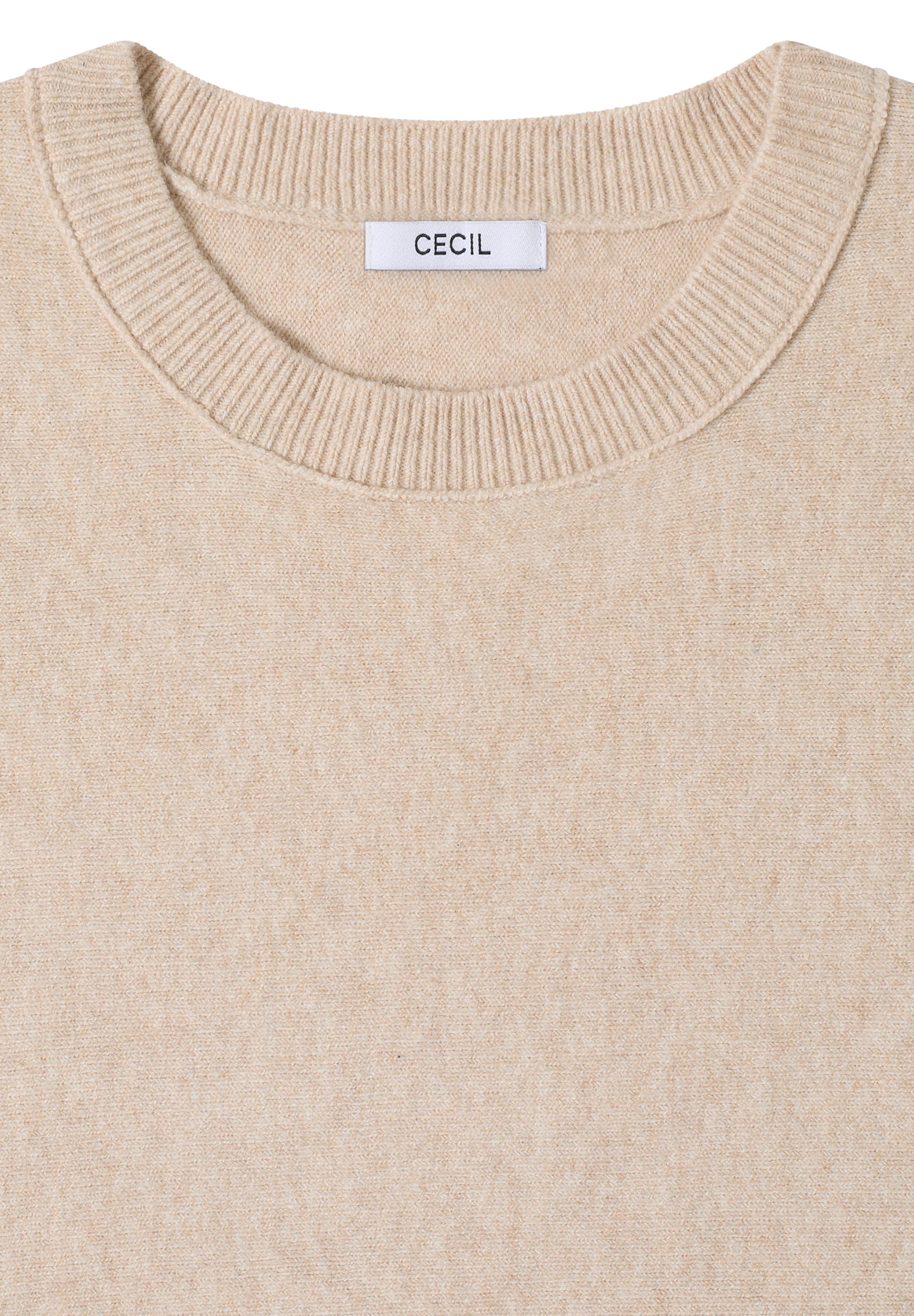CECIL Pullover in Beige