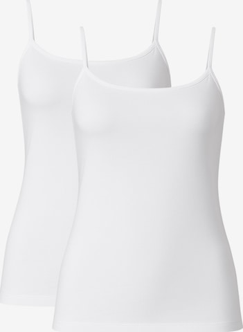 Maillot de corps Blackspade en blanc : devant