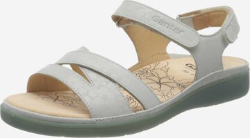 Ganter Sandals in Grey: front
