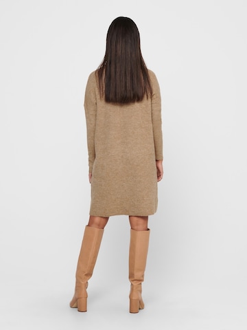 ONLY Knitted dress 'Jana' in Beige